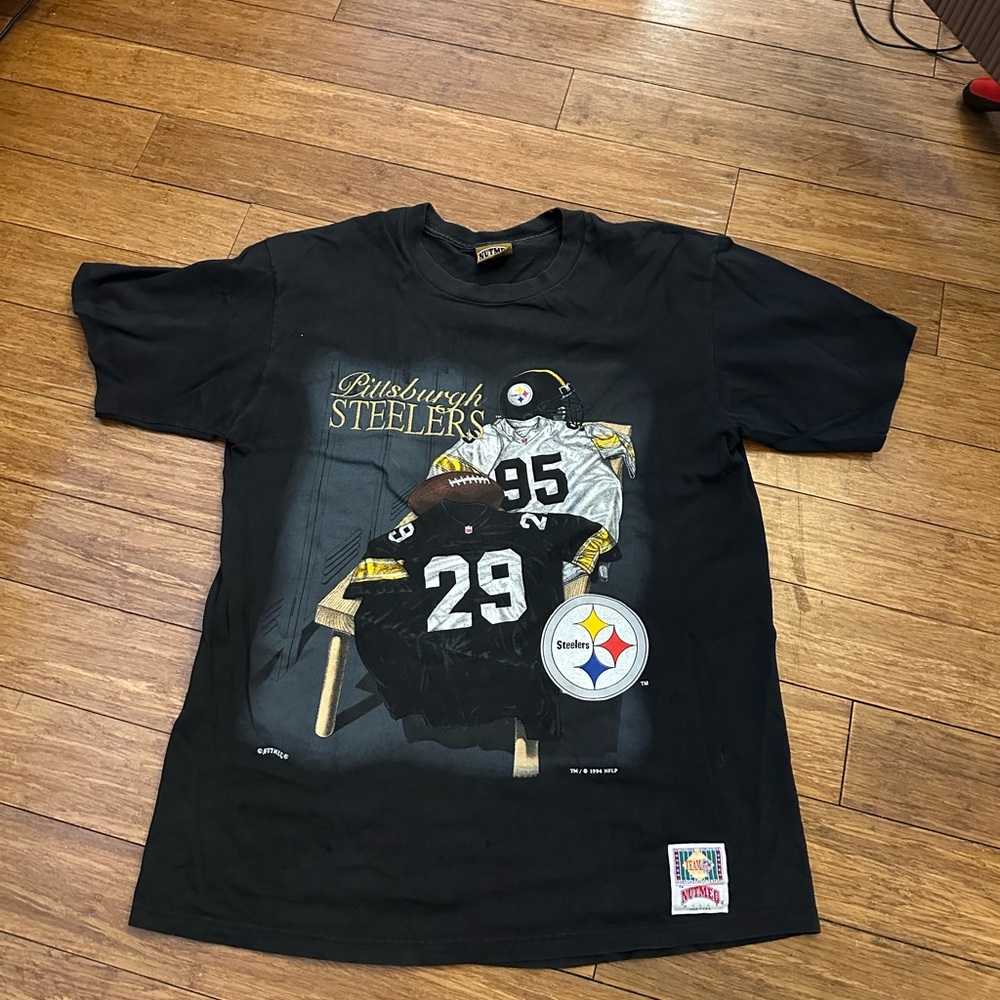 Pittsburgh Steelers vintage tee Nutmeg